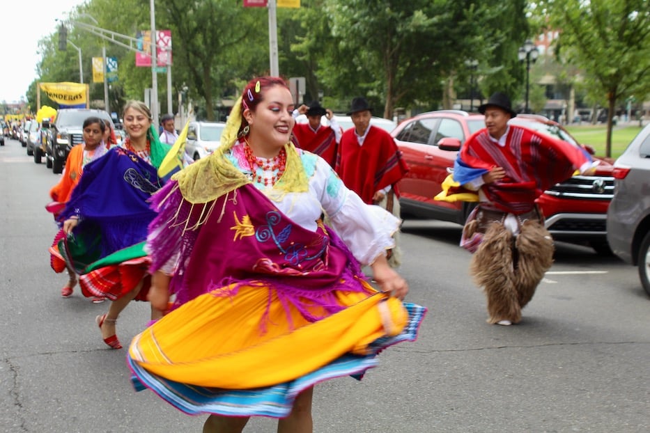 "It's About Us" Ecuadorian Parade Returns To New Haven
